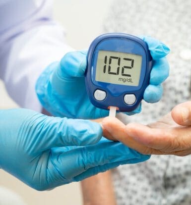 Infographic illustrating the prior authorization process for Novolog for Type 2 diabetes with an infusion pump, with key steps and requirements.