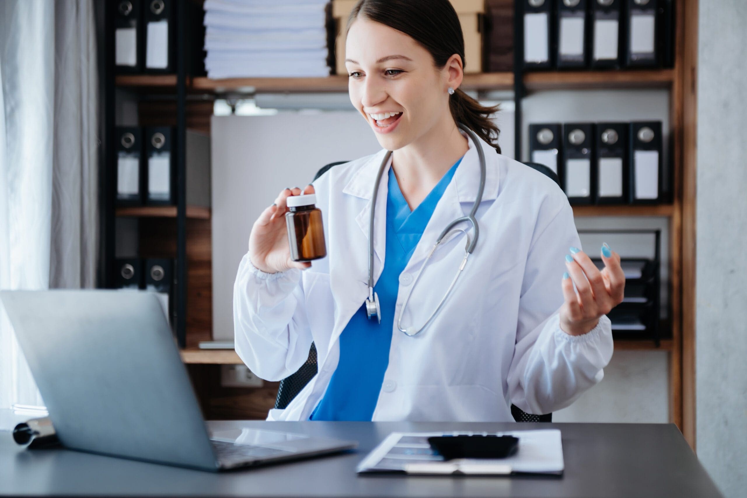 Form fields for documenting prior authorization for Olanzapine through Optum RX Medicare Part D, including patient, provider, and medication information.