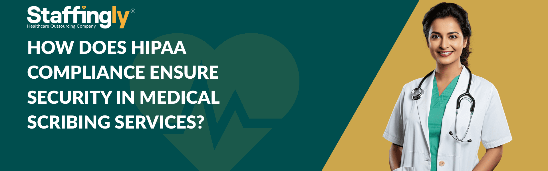 How Does HIPAA Compliance Ensure Security in Medical Scribing Services