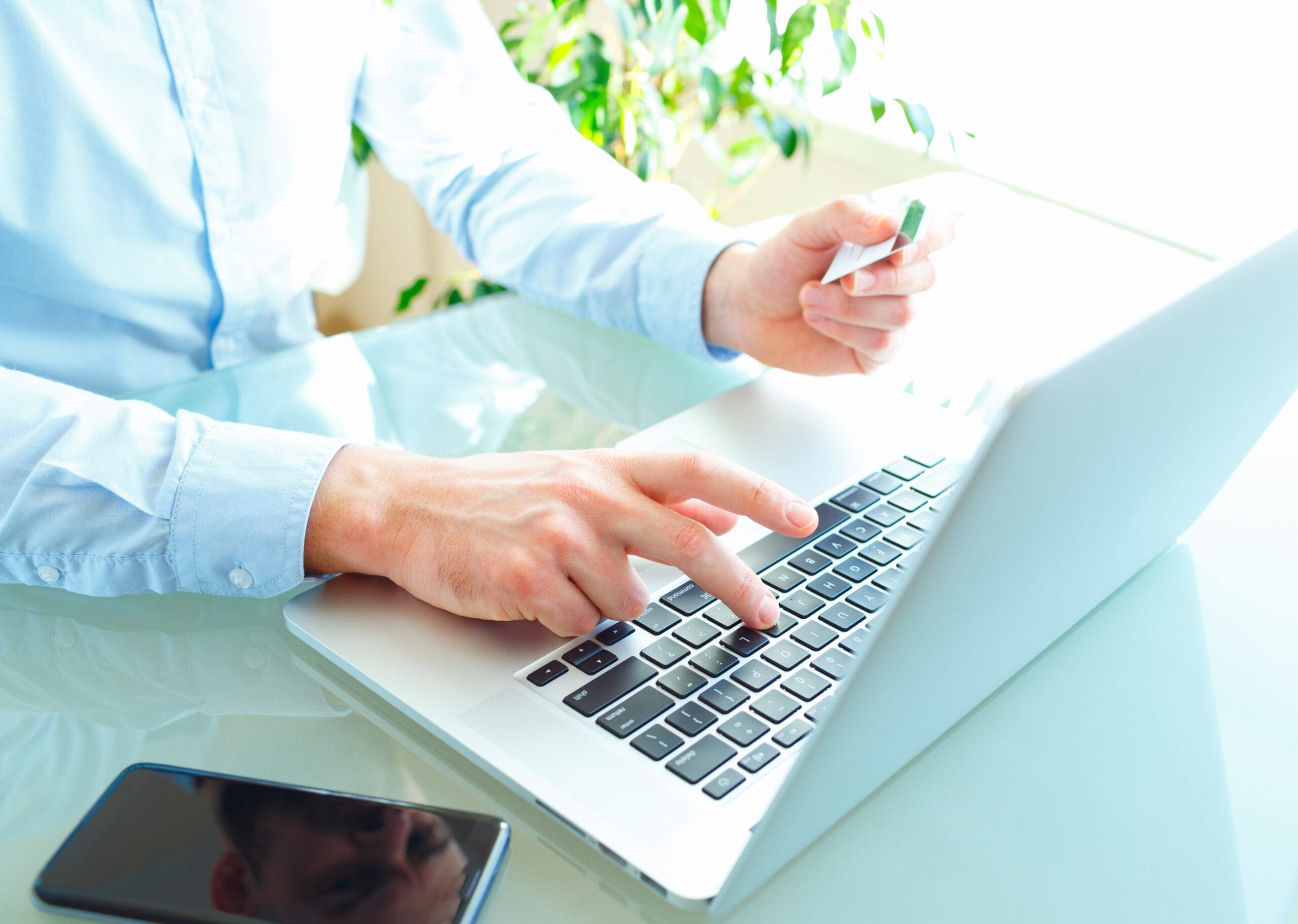 A healthcare professional reviewing prior authorization documentation.