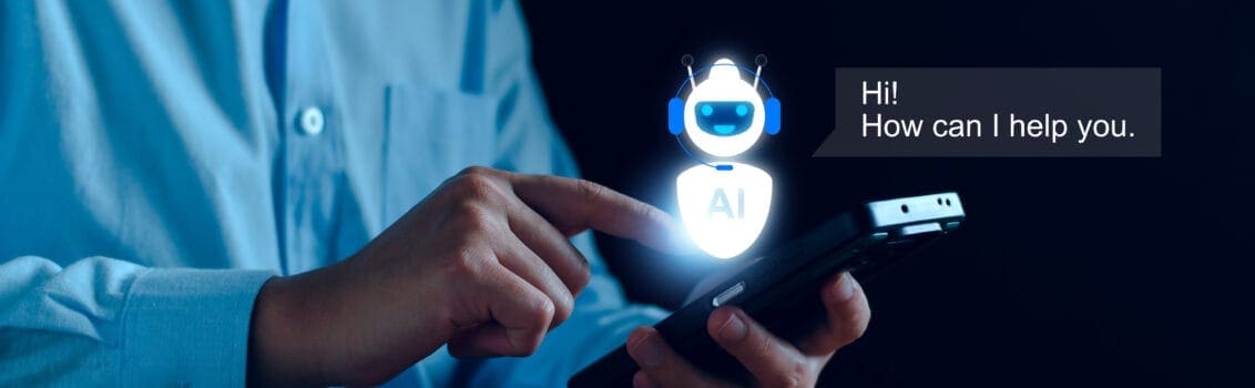 AI Virtual Receptionist managing patient calls for a healthcare provider