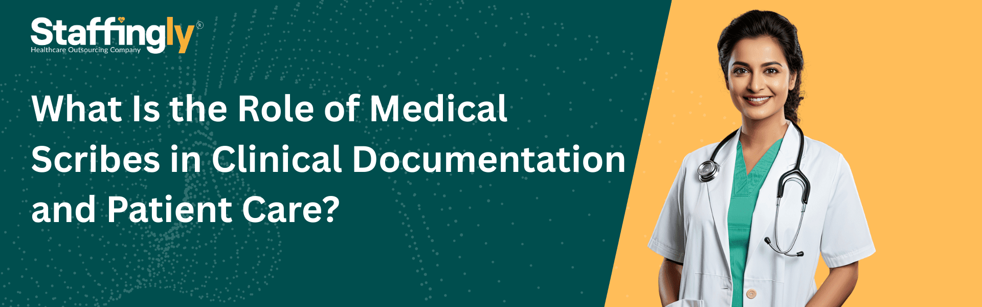 Medical scribes ensure accurate and timely documentation during patient visits.