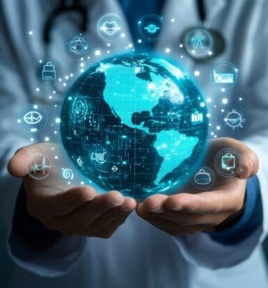 Staff navigating payer-specific portals for prior authorization