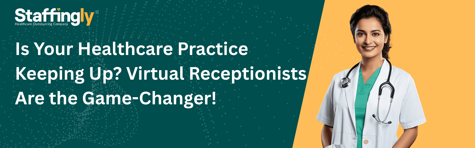 Virtual receptionists in healthcare streamline administrative tasks, enhancing efficiency and patient satisfaction.