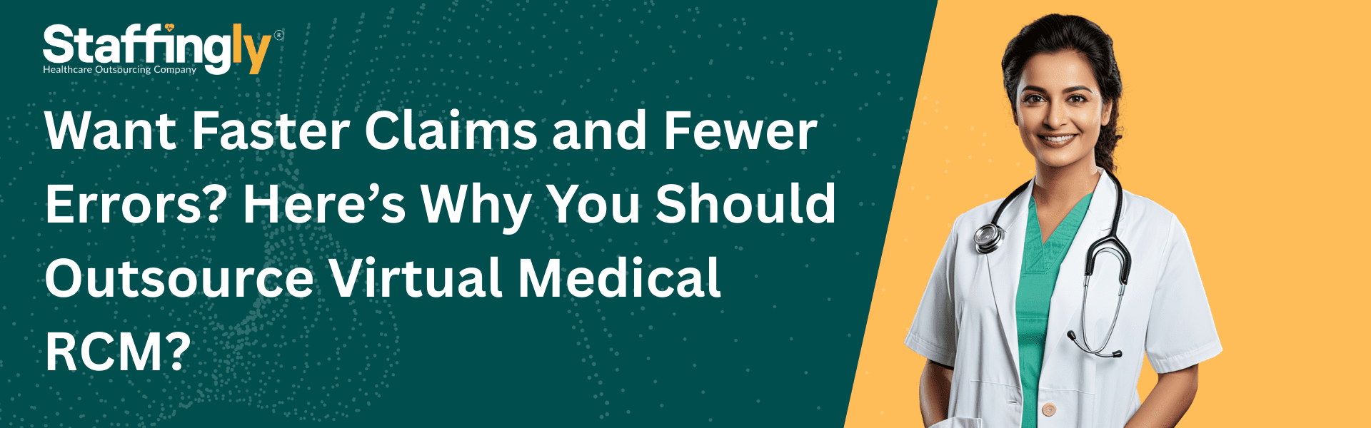 A healthcare professional leveraging technology to streamline Virtual Medical RCM processes for better efficiency and cost savings.