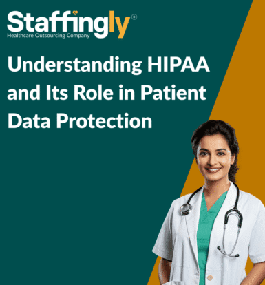 Image illustrating HIPAA’s role in protecting patient health information, highlighting compliance, security measures, and penalties for violations.