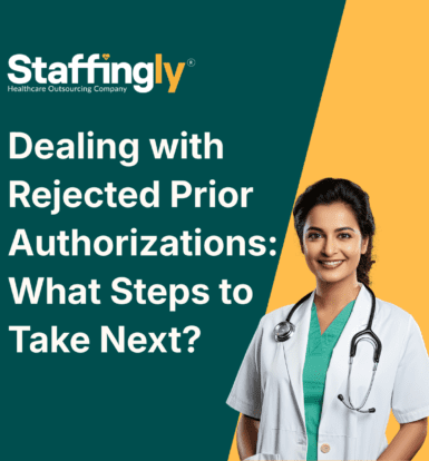 A visual representation of the ripple effects of claim denials, showing financial strain, patient care impact, administrative burdens, and revenue cycle disruption.