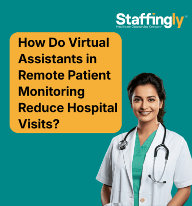 Doctor using Virtual Assistant in Remote Patient Monitoring during an online consultation with a patient.