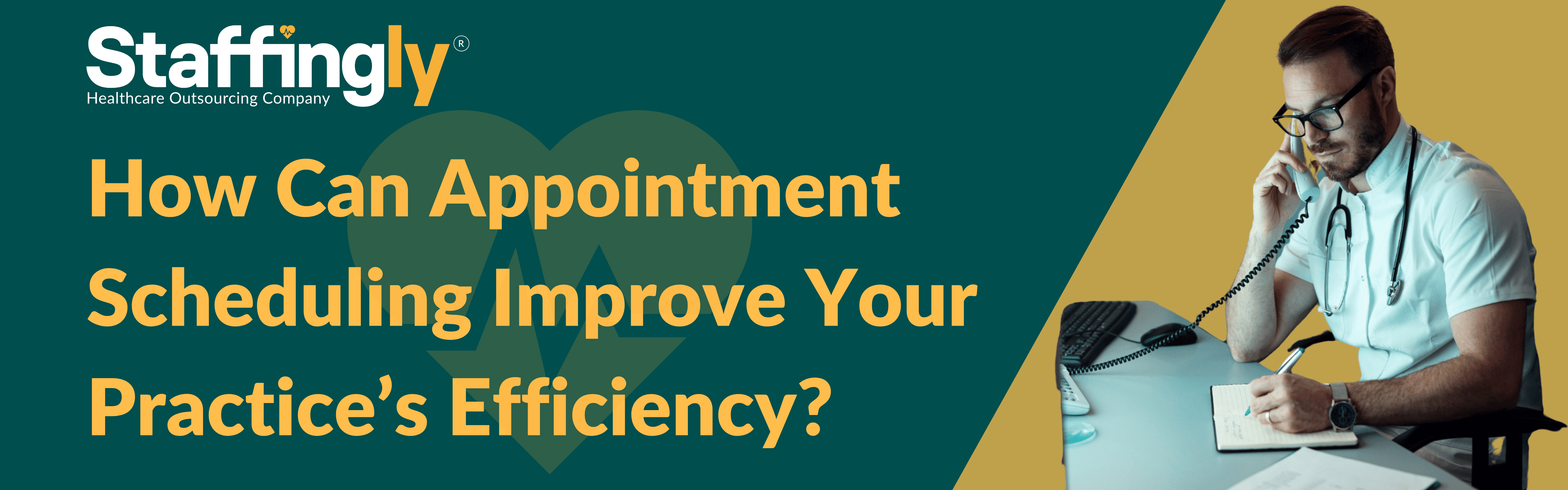 Infographic asking how appointment scheduling can improve your practice’s efficiency.