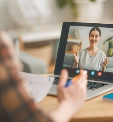 Virtual receptionist for medical practices assisting patients remotely.