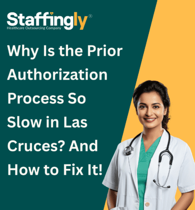 Doctor discussing prior authorization process with patient in medical office