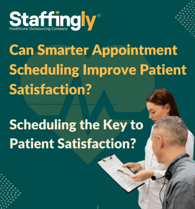 Infographic asking if smarter appointment scheduling can improve patient satisfaction.