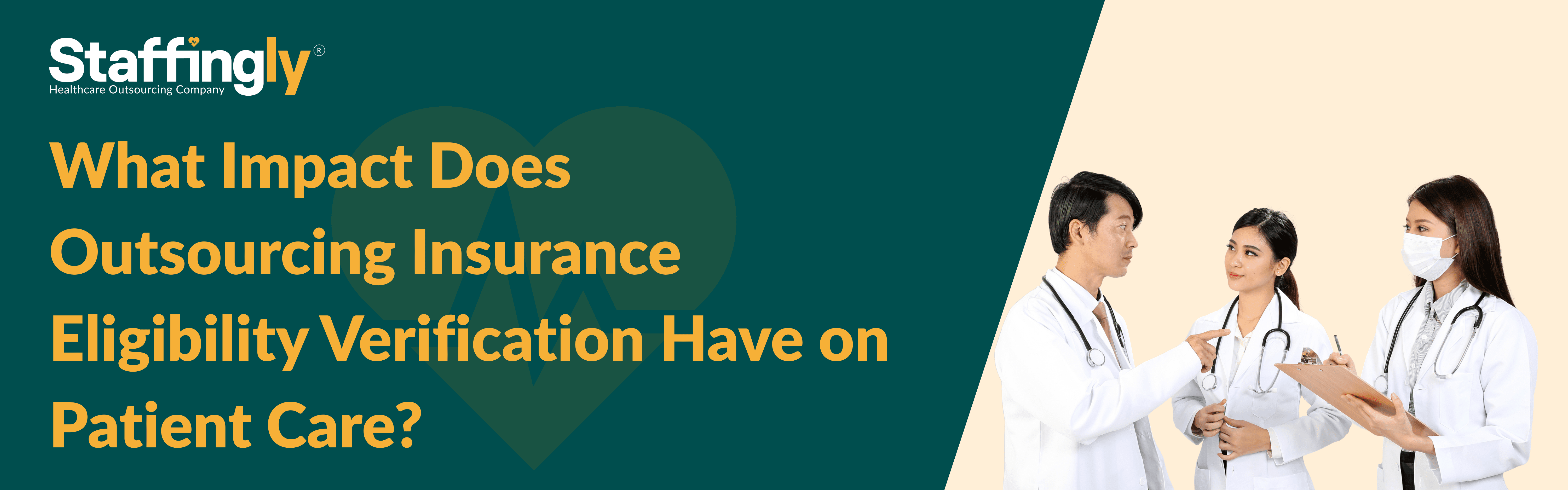 Outsourcing insurance eligibility verification to improve healthcare efficiency and patient care.