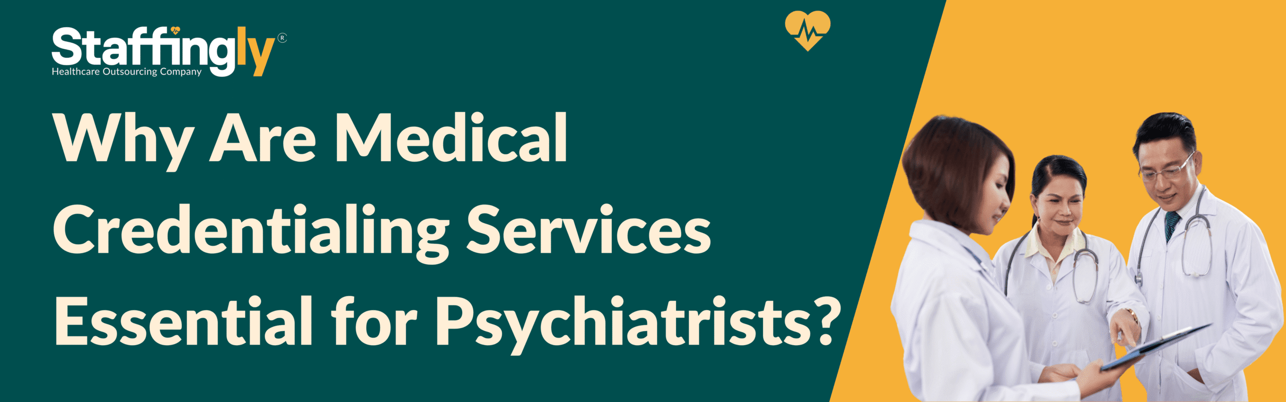 Psychiatrist reviewing credentialing documents for compliance