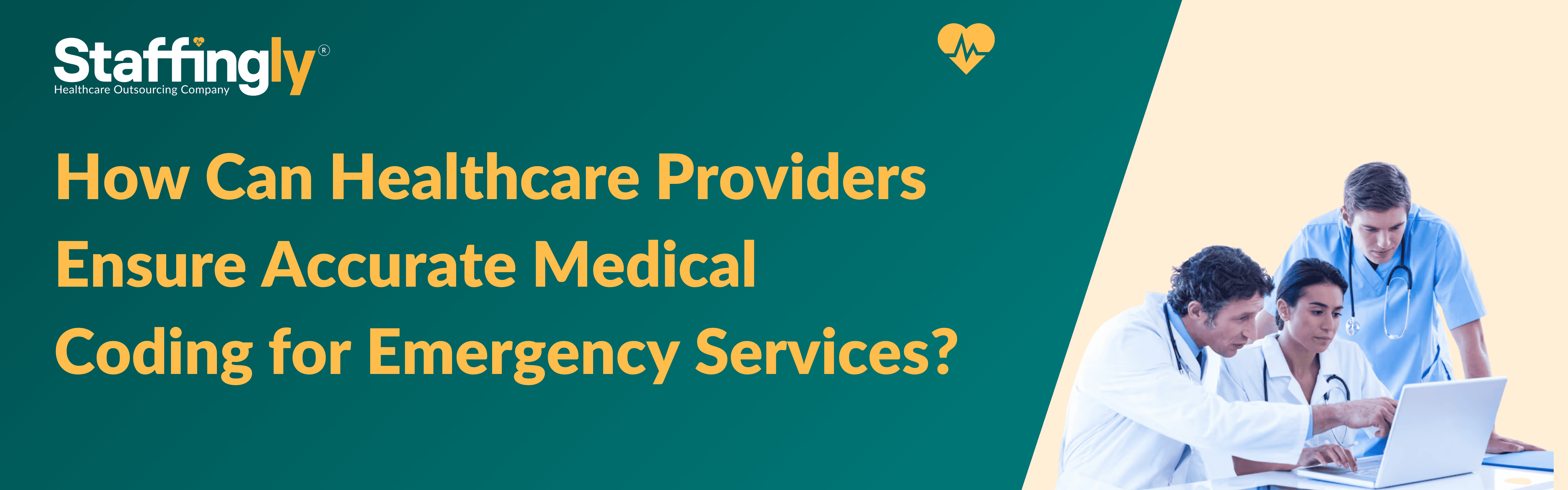 Doctor reviewing emergency medical records for accurate coding in a busy hospital setting