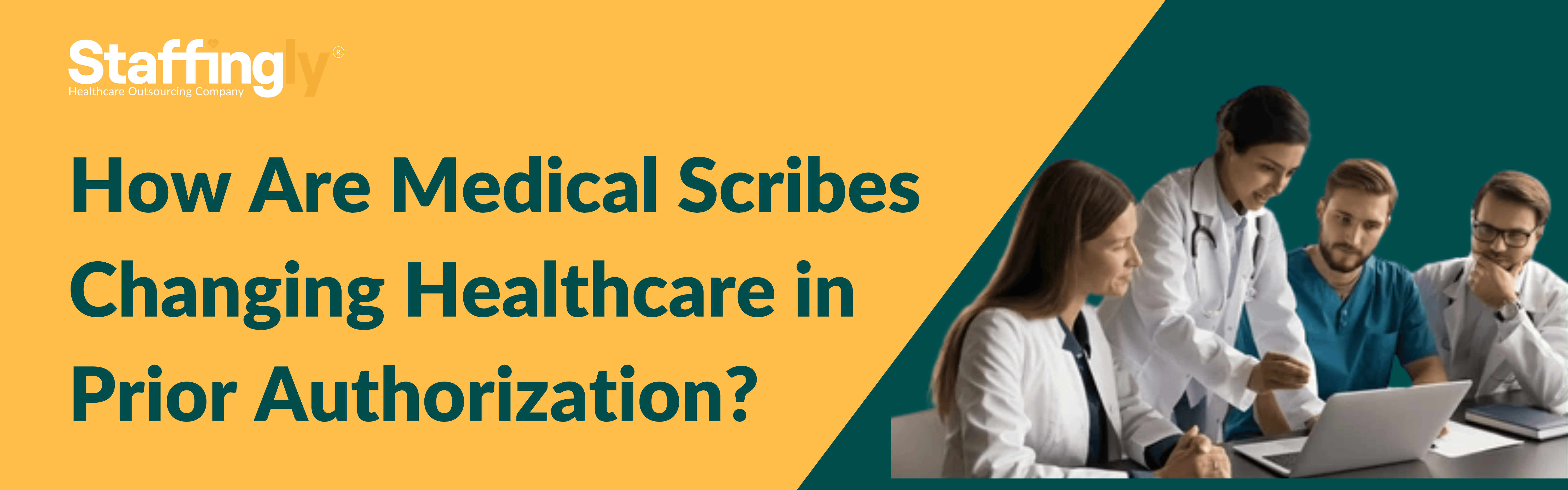 Medical scribe assisting with prior authorization services