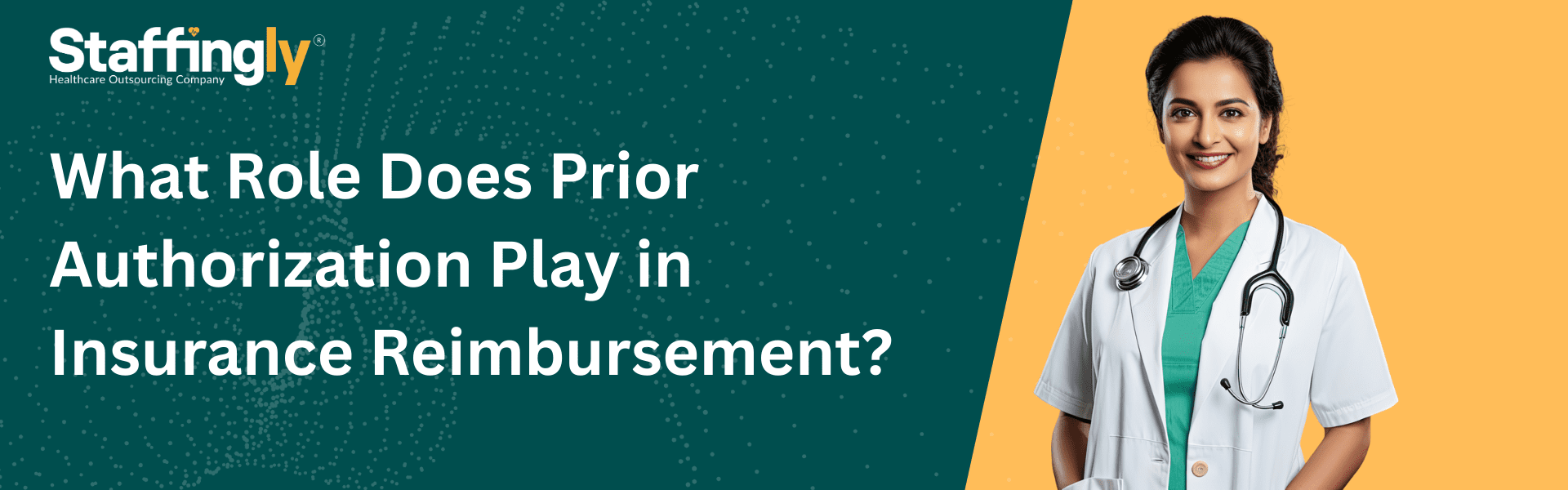 Doctors discussing prior authorization for insurance reimbursement in a healthcare setting.