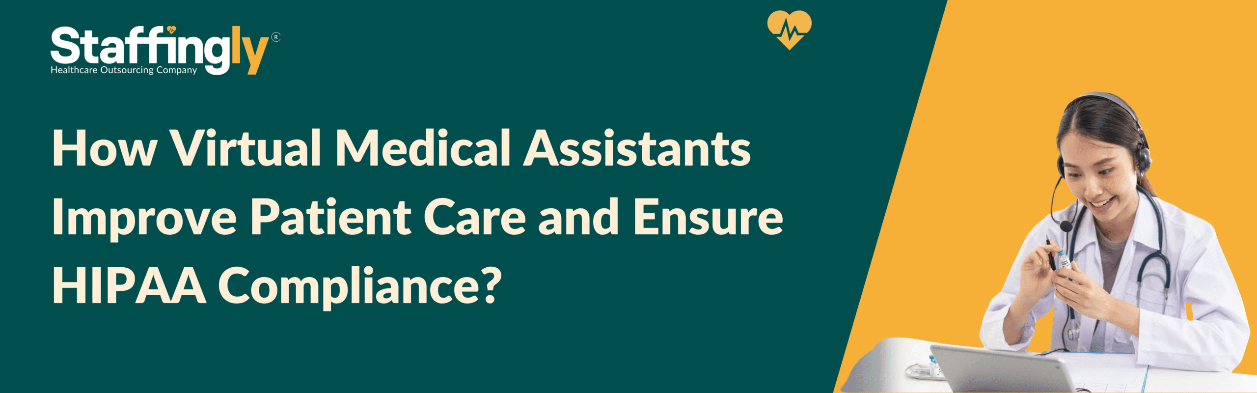 Virtual Medical Assistants improving patient care while ensuring HIPAA compliance.