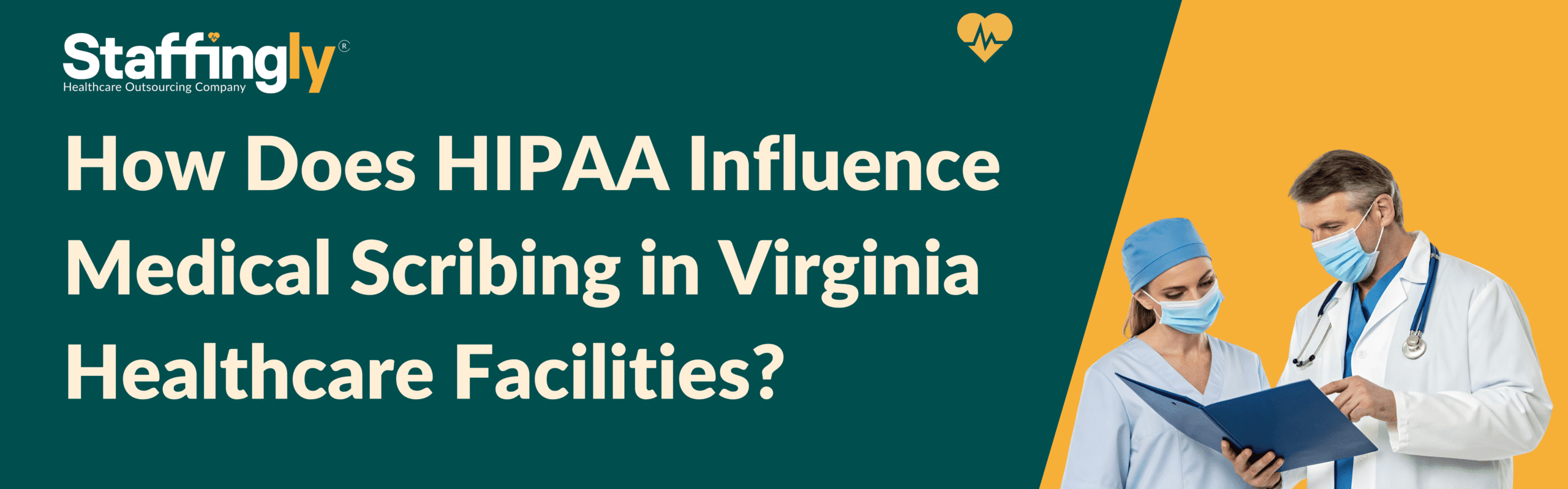 Medical scribe documenting patient visit on a computer in a Virginia healthcare facility