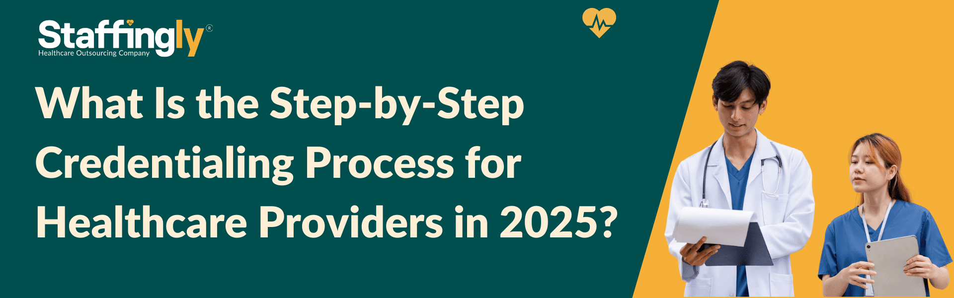 Healthcare provider reviewing credentialing documents for 2025 compliance