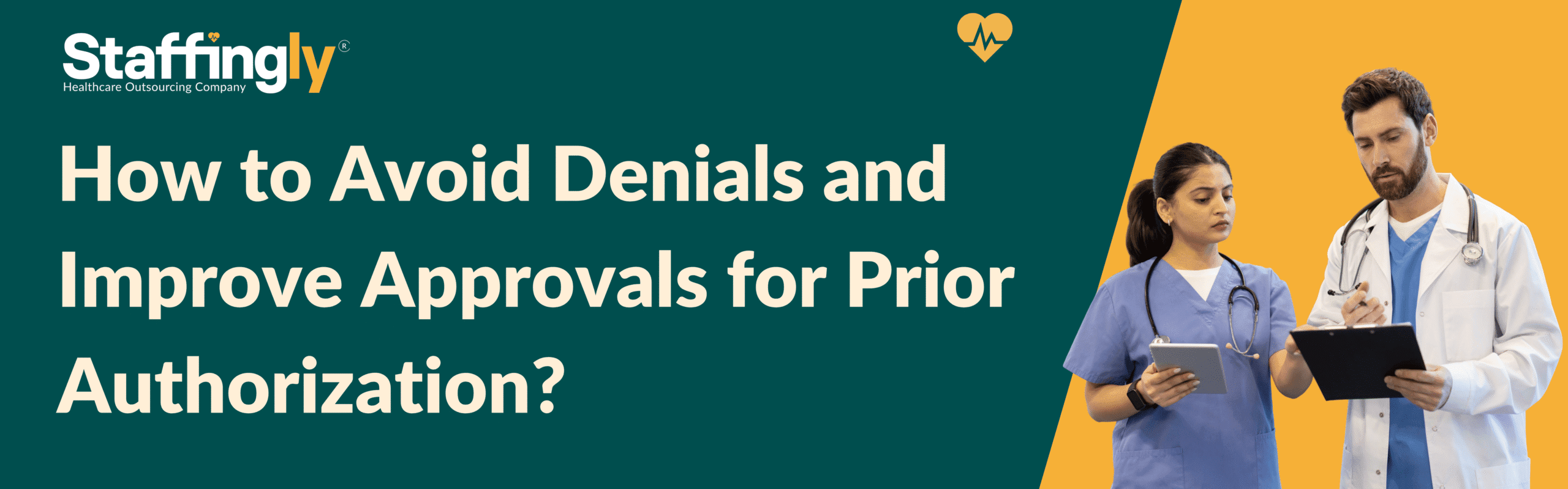 Healthcare provider reviewing prior authorization documents on a computer.