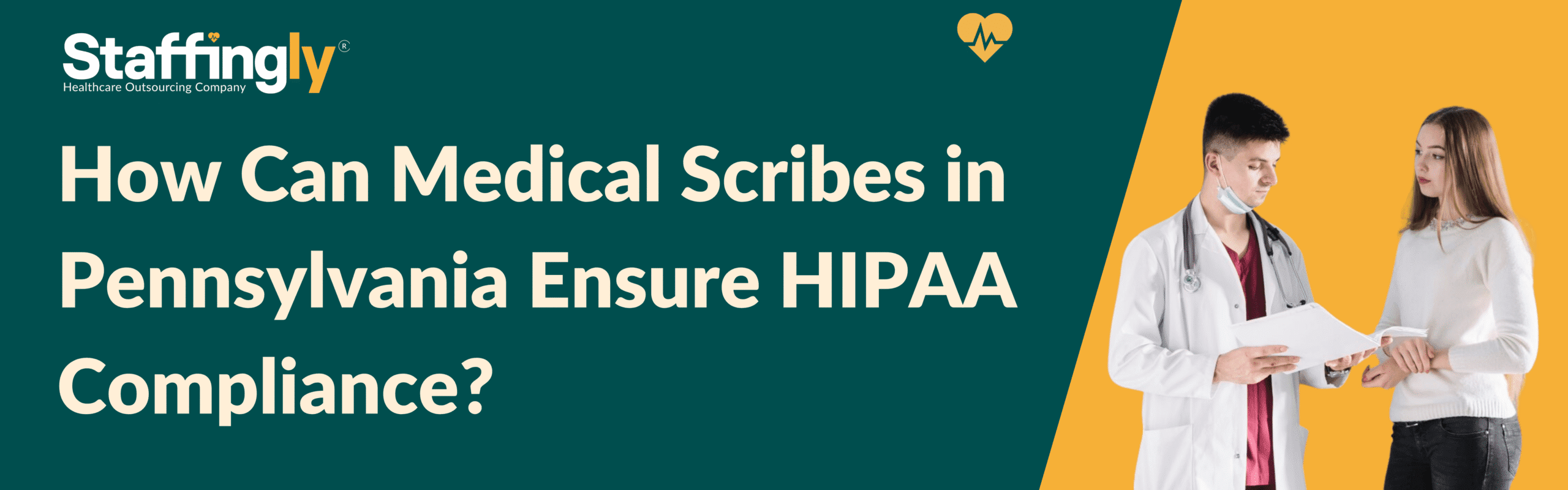Medical scribe ensuring HIPAA compliance while documenting patient information.