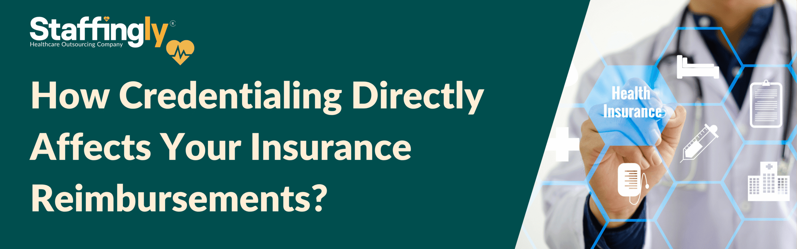 Medical professional reviewing credentialing documents for insurance reimbursement