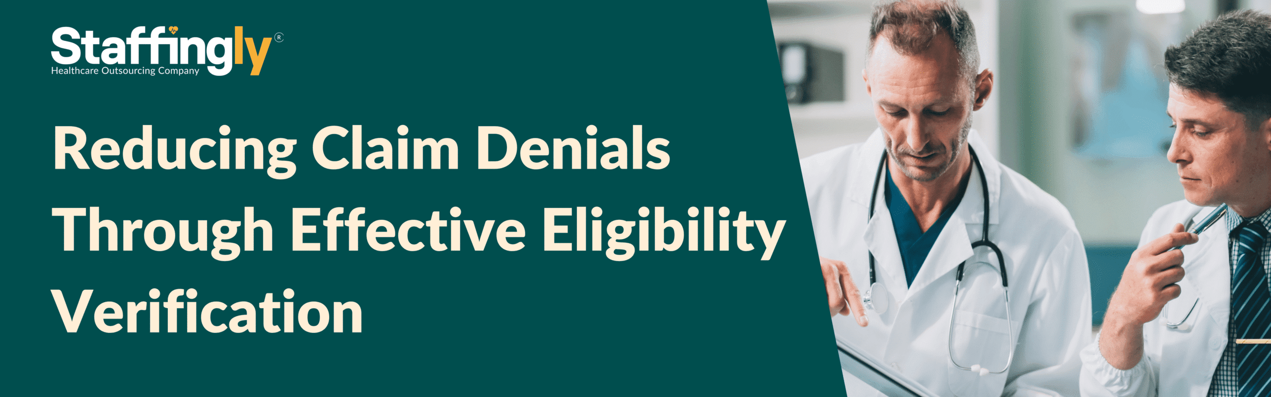 Healthcare worker performing eligibility verification for a patient’s insurance.