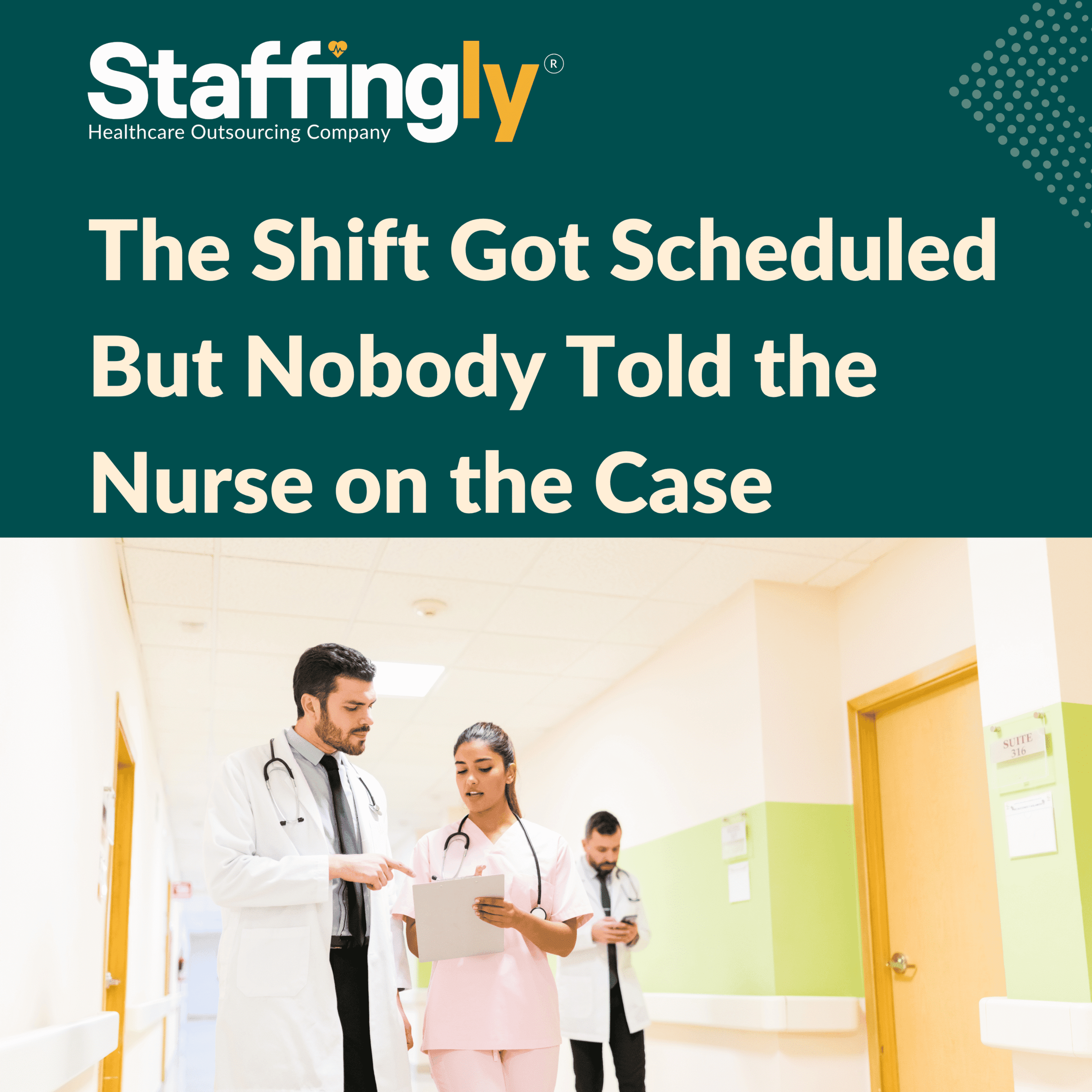 "Confirming shifts with clinical team ensures smooth scheduling and prevents communication breakdowns in healthcare."