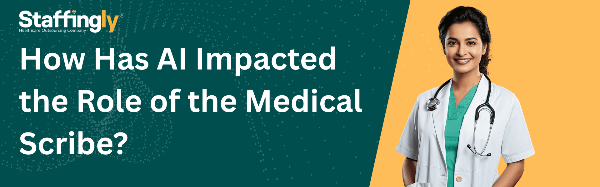 Doctor using AI scribe tool during patient visit