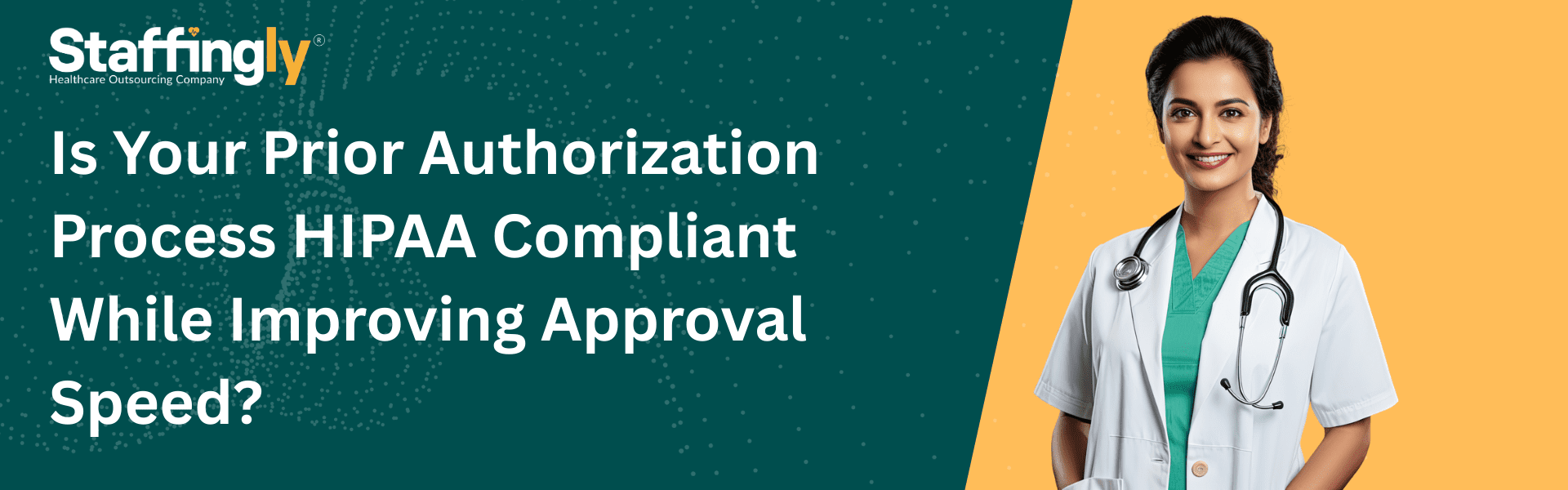 Medical staff securely submitting a HIPAA compliant prior authorization request on a clinic computer system