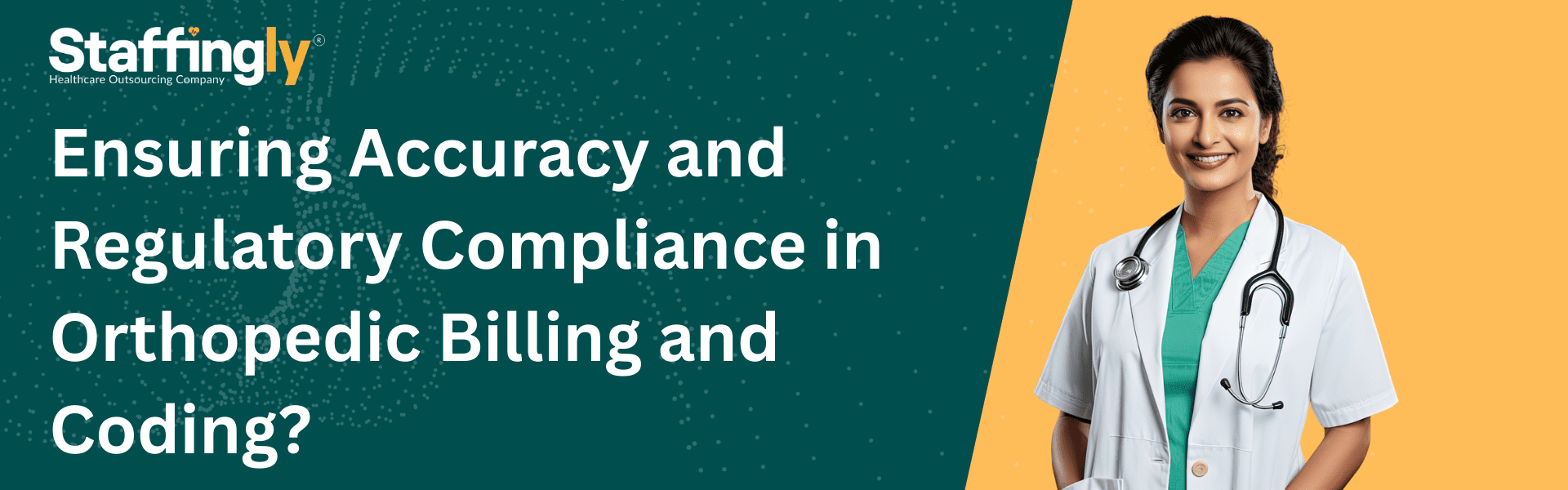 Medical billing specialist working on orthopedic patient claims