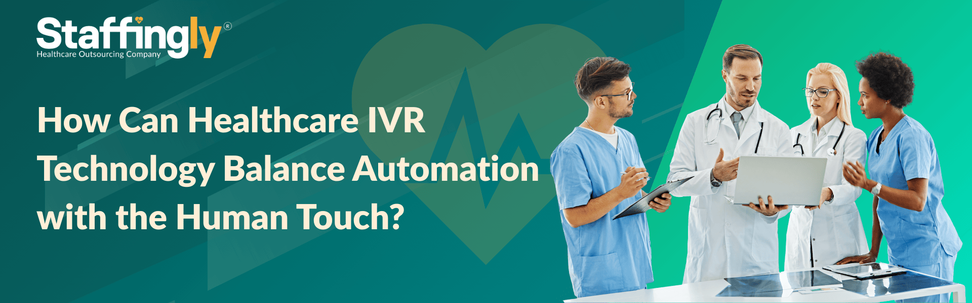 Healthcare IVR system connecting patients to the right provider with a balance of automation and human interaction.