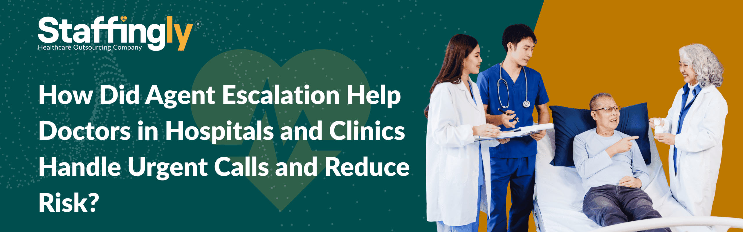 Healthcare agent escalation system routing urgent calls in hospitals.