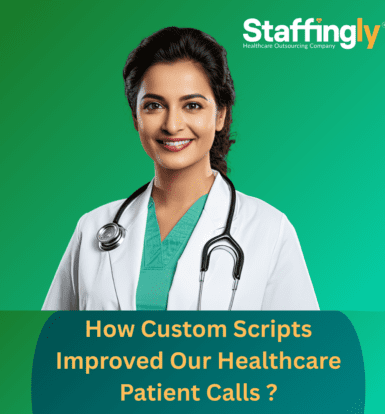 Healthcare staff using custom greeting scripts to create a warm and personalized patient experience.