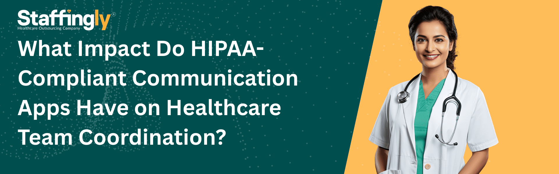 Illustration of HIPAA-compliant messaging apps for healthcare communication