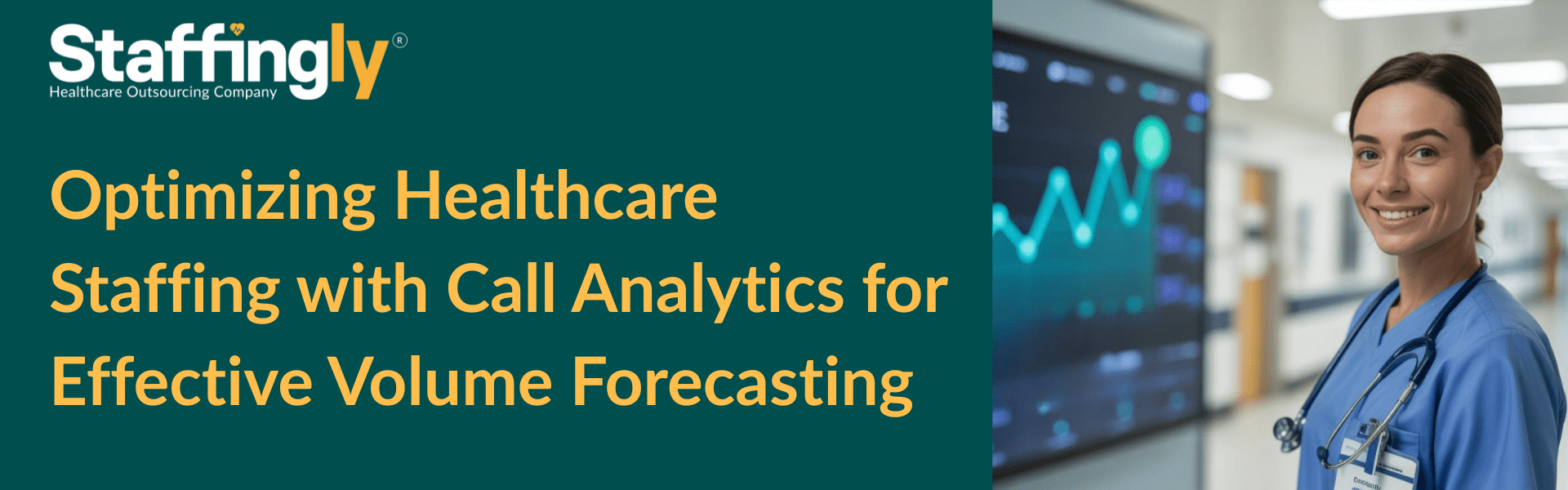Call analytics for hospital staffing and healthcare volume spikes