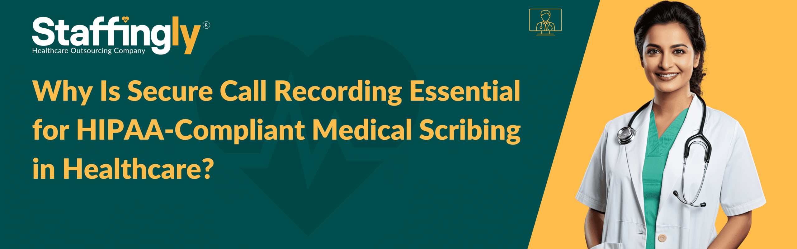 HIPAA-compliant secure call recording in healthcare