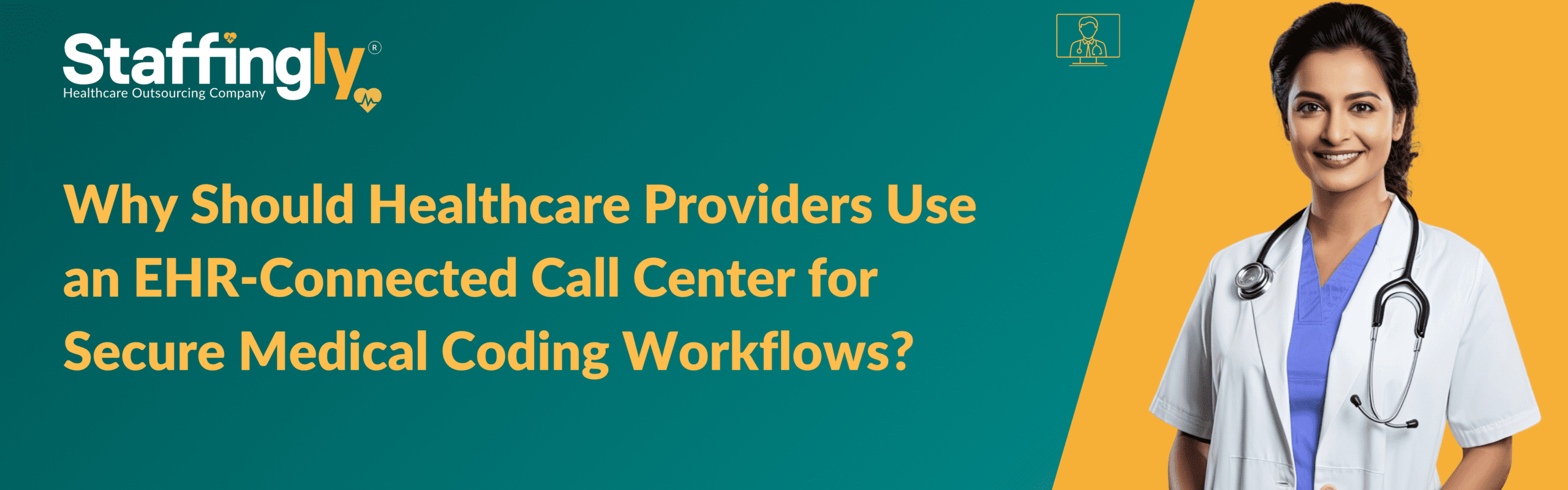 EHR-connected call center supporting secure medical coding workflows