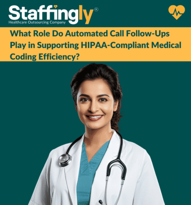 Automated call follow-ups supporting HIPAA-compliant medical coding efficiency in healthcare.